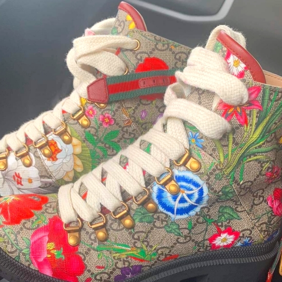 Floral Gucci Boot size 7 - Picture 1 of 1